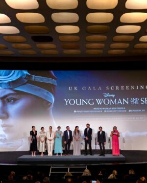 Joachim Rønning Instagram - Thank you to cast and @disneystudios and their distribution and marketing teams for a couple of wonderful weeks talking with people from all over the world about YOUNG WOMAN AND THE SEA. It truly takes a village. I first set out to make this movie for my daughters, telling the story about a girl who fought for what she believed in - and in many ways changed the world. I hope as many people as possible get to see this film on the big screen - and get as inspired by Trudy’s story as we were making it. Here’s to the daughters of the world #youngwomanandthesea 🏊‍♀️🏊‍♀️🏊‍♀️ Now playing!