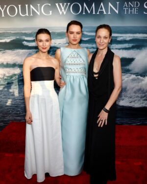Joachim Rønning Instagram - Thank you to cast and @disneystudios and their distribution and marketing teams for a couple of wonderful weeks talking with people from all over the world about YOUNG WOMAN AND THE SEA. It truly takes a village. I first set out to make this movie for my daughters, telling the story about a girl who fought for what she believed in - and in many ways changed the world. I hope as many people as possible get to see this film on the big screen - and get as inspired by Trudy’s story as we were making it. Here’s to the daughters of the world #youngwomanandthesea 🏊‍♀️🏊‍♀️🏊‍♀️ Now playing!