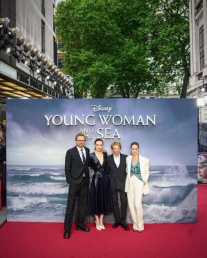 Joachim Rønning Instagram - Thank you to cast and @disneystudios and their distribution and marketing teams for a couple of wonderful weeks talking with people from all over the world about YOUNG WOMAN AND THE SEA. It truly takes a village. I first set out to make this movie for my daughters, telling the story about a girl who fought for what she believed in - and in many ways changed the world. I hope as many people as possible get to see this film on the big screen - and get as inspired by Trudy’s story as we were making it. Here’s to the daughters of the world #youngwomanandthesea 🏊‍♀️🏊‍♀️🏊‍♀️ Now playing!