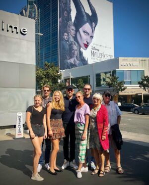 Joachim Rønning Instagram - I can’t describe what a kick it is to see our movie on the legendary Sunset wall! I remember when I started coming to LA twenty five years ago, having a meal at Mel’s Drive-In, looking up at that giant billboard and whatever event movie was staring down at me. And I remember it filling me with inspiration and ambition - hoping that maybe one day I would make a movie - and that it would tower over the lunch patrons at Mel’s. I want to thank @asadayaz and the entire marketing team at @disneystudios for continuing my Sunset dream. And thank you to all the servers over the years for taking our picture. You were sorely missed @hollyemblemronning and @ronningway 🏊‍♀️ YOUNG WOMAN AND THE SEA opens in theaters May31. Ticket link in bio 🏊‍♀️