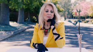 Joanna Cassidy Instagram - I couldn’t help myself! Having this fat boy slim song come on while I was sitting in the middle of the street - I just had to groove! Videographer 🎥: @leighkeily choreo/styling🕺🏽: @ambrosiothe3rd  music 🎶: @officialfatboyslim @bootsy_collins 🛟 pool boy: @karlwarden #joannacassidy #rightontopofthatrose @sixfeetunder_official #sixfeetunder #bladerunner @bladerunnermovie #donttellmomthebabysittersdead #musicvideo #dancing #poolboy #christopherwalken *I do not own the rights to this music. No infringement intended*