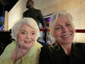 Joanna Cassidy Instagram - June Squib in #Thelma with Richard Roundre.  Such an Adorable heart warming movie!!!!!
AND June played the babysitter in #donttellmomthebabysittersdead !! #fridaynight #june28th get your tickets! #junesquib