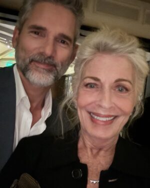 Joanna Cassidy Instagram - Myself and @EricBana a total doll and terrific in the movie, watching @ASacrificeMovie directed by @JordanScott produced by @ScottFree