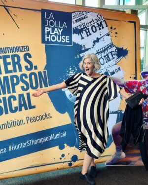 Joanna Going Instagram - Somebody PLEEEZE take this show to Broadway 🙏🏻🙏🏻🙏🏻
#huntersthompson #joeiconis #lajollaplayhouse