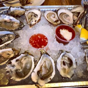 Joanna Going Instagram - Thank you for all the birthday greetings! I am lifted up by all your happy wishes. 💕. I celebrated with oysters for the first time in a year and a half and I ate cake !