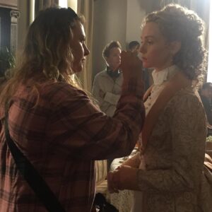 Joanna Vanderham Instagram - Just a few #bts and moments from Warrior to celebrate it’s release on @netflix #tbt