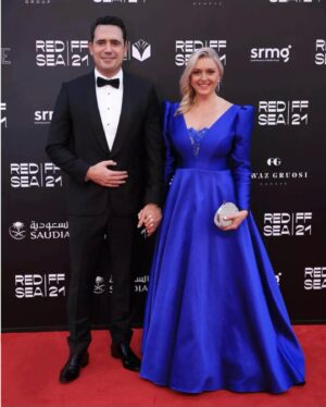 Joanne Farrell Instagram - Thrilled to attend the closing ceremony of the Red Sea International Film Festival in Jeddah last night with @dhaferlabidine. A wonderful evening and the warmest reception @redseafilm