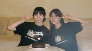 Joanne Missingham Instagram - だいすきな人の誕生日に生誕T作りました🖤🖤😛
Happy BD @jiajia94526 🎂✨🫶🏻