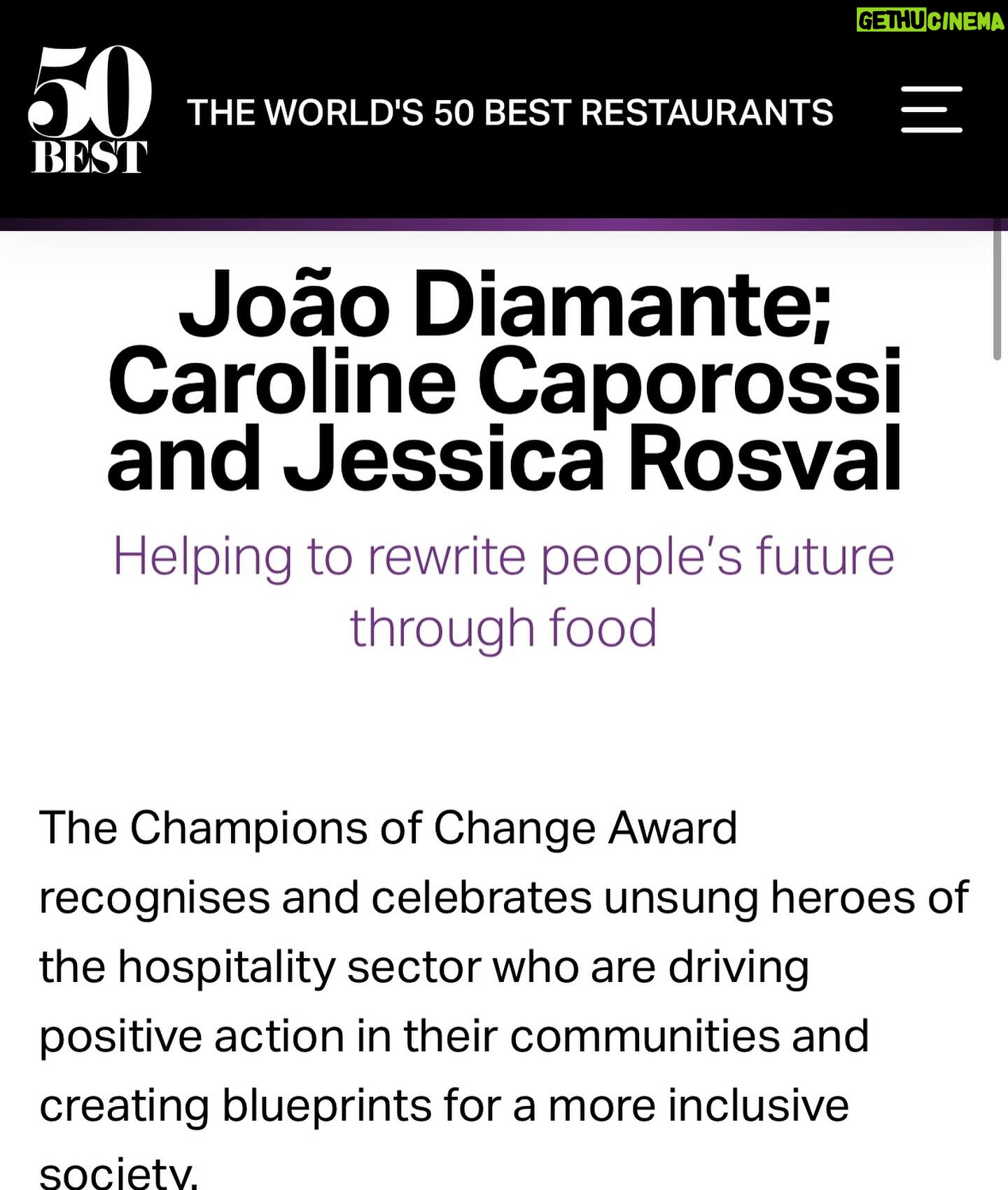 João Diamante - 6.1K Likes - Um prêmio individual, sempre nasce de um coletivo. Gostaria de agradecer todos vocês que fizeram isso ser possível, somos @theworlds50best 🙋🏾 📖 👨🏽🍳🟰💎 @diamantesnacozinha !
.
.
Ser nomeado Campeão da Mudança juntamente com a @jessrosval @rootsmodena @ccaporossi , é um grande privilégio e estou grato pela valorização do nosso trabalho. Este projeto foi iniciado para ajudar pessoas em situação de vulnerabilidade social no Rio, estou orgulhoso de poder compartilhar isso com uma audiência global. Quando eu agradeço e digo que estou feliz , sobretudo receber esse reconhecimento na mesma edição que a melhor chef mulher do mundo, a brasileira @janainarueda1 , pessoa que admiro muito tenho como grande referência. Gostaria de dedicar também este prêmio toda equipe do DNC , diretores, professores, monitores, voluntários, alunos e patrocinadores, sem vocês isso não seria possível. Dizer a todos projetos sociais que utilizam a gastronomia para impactar o mundo, em especial os brasileiros: @gastromotiva , @escolagastronomiasocial , @gastronomiaperiferica , @chefaprendiz , @institutocapimsanto , @pretogourmet Protagonismo, @projetobuscape , @favela_organica , @maredesabores entre outros, juntos formamos um impacto gigantesco com a educação, gerando renda e empregabilidade, sobretudo dignidade através do conhecimento.” E sim, esse prêmio não é somente do Diamantes na Cozinha ou do João Diamante e sim de todos vocês, essa batalha diária é nossa e juntos somos mais fortes.
@TheWorlds50Best @jessrosval @ccaporossi @rootsmodena @weareaiw @sanpellegrino_official
#worlds50best #50bestworldrestaurants @rosamoraes5 @laurapriceeats #diamantesnacozinha #joaodiamante #educao #oportunidade #joaodiamante
