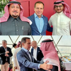 João Doria Instagram - Muito feliz em reencontrar no Brazil Saudi Arabia Conference, em Riyadh, o Sheikh Al-Qhatani, que comanda 46 empresas na Arabia Saudita. Ele estará participando da nossa conferência nesta segunda-feira, dia 04 de março, aqui na capital saudita.