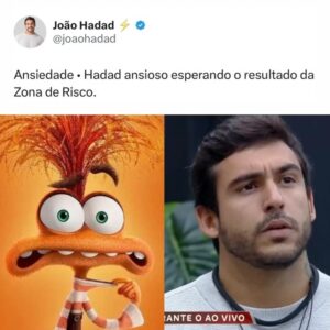 João Hadad Instagram - Essas são as emoções do Hadad em Divertidamente! Qual você mais gostou? 😂

#AGrandeConquista #TeamHadad ✨
