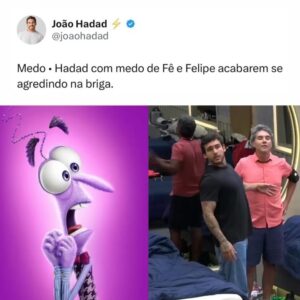 João Hadad Instagram - Essas são as emoções do Hadad em Divertidamente! Qual você mais gostou? 😂

#AGrandeConquista #TeamHadad ✨