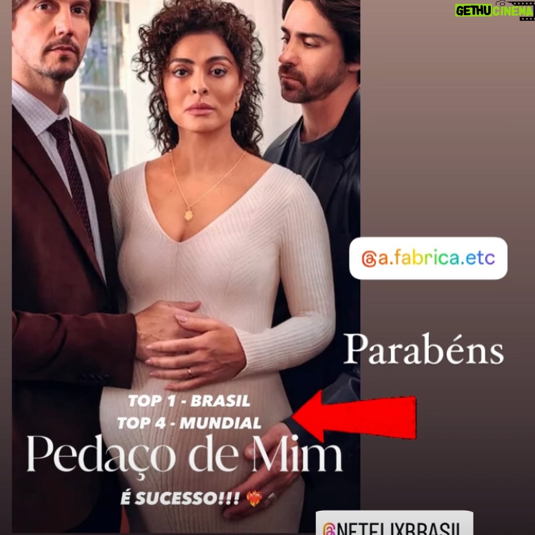 João Vitti - 18.1K Likes - O esforço não mente.
Parabéns amores!!!! ⭐️⭐️⭐️⭐️⭐️
PEDAÇO DE MIM 💔
TOP 1 - Brasil
TOP 4 - Mundo
Séries
@netflixbrasil
@a.fabrica.etc
