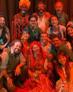 João Vitti Instagram - #tbt Vovó e neta, IARAS (Mãe das Águas)
#diariodepilarnaamazonia 
#batismonasartes
