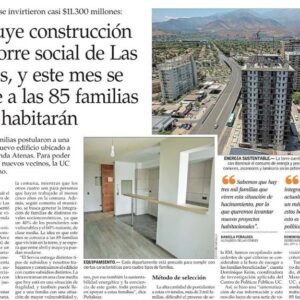 Joaquín Lavín Instagram - Integración social. Es lo que necesita Chile y la ciudad de Santiago. Que personas que provienen de diferentes estratos socioeconómicos puedan convivir y tener acceso a los mejores servicios. Esa es la idea de la torre social de la Rotonda Atenas