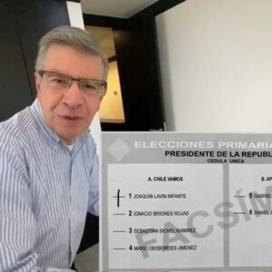 Joaquín Lavín Instagram - Acá un pequeño tutorial de cómo votar este domingo 18 de julio 😉

#LavínPresidente #VotaLavín #UnidosGanamos