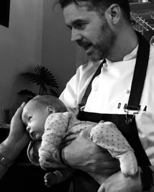 Jock Zonfrillo Instagram - As tradition goes, all Zonfrillo children start in the kitchen young. 

Alfie doing his first Orana/Blackwood shift in 2018.