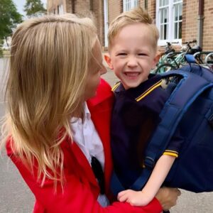 Jock Zonfrillo Instagram - The wee man’s first day at school.
Loz