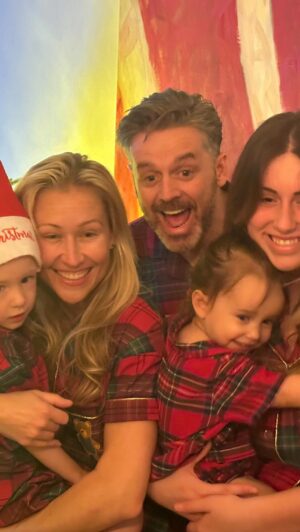 Jock Zonfrillo Instagram - Each year our fam does Fake Christmas at the end of November, a tradition we started the first year Jock and I met. The cover photo is from last year.

We put up the tree.
We have a full British Christmas dinner with all the trimmings.
We issue the matching family PJs for the year.

This year we continued our tradition.

I can’t work out how the f@*king tree lights work.
I had to cook.
We wore the same PJs as last year.

Sometimes good is enough. Loz