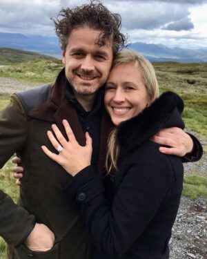 Jock Zonfrillo Instagram - This week seven years ago, up in the Scottish Highlands, Jock asked me to marry him.

He took me on a 4WD adventure from Loch Lomond, up some hectic winding roads, to the top of a windy mountain. 

Down on one knee he asked that we give our future children the opportunity to love and enjoy Scotland as we did, he also proclaimed that he loved me more than Tunnocks Caramel Logs (which is a lot!) lz