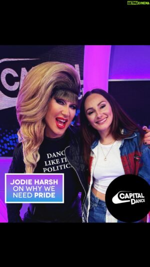 Jodie Harsh Instagram - the fight isn’t over yet! @jodieharsh shares why we still need Pride 🏳️‍🌈

catch up on the full chat and the rest of our Pride Month special interviews with @charliepowelldj on @globalplayer ✨