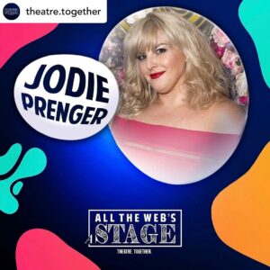 Jodie Prenger Instagram - Come give a follow. And get involved! @theatre.together