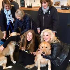 Jodie Prenger Instagram - They amaze me. They really do. They change lives. And I can tell you one thing. They brought a smile to the cast n crew of #tasteofhoney @guidedogsuk @marlowetheatre
