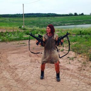 Jody Gyivicsan Instagram - #TBT to that time (like 10 years ago) that I was in a dystopian themed music video. 😂