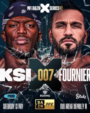 Joe Fournier Instagram - The Deal Is Done and I’m Back Where I Belong… Headlining Wembley Arena on @daznboxing Pay Per View Against @ksi !!!

He’s a brave man but his bravery has got him in way over his head and May 13th you will see me takeover crossover boxing 🥊