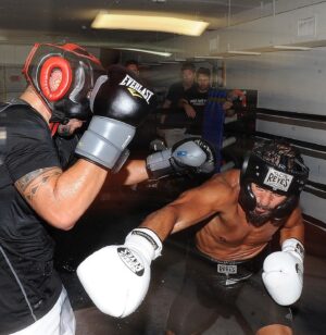 Joe Fournier Instagram - The work never stops and neither does the pain… It’s all perspective you just need to learn to enjoy the grind and make the journey epic. Win at life and you will Win in the ring 💪🏾