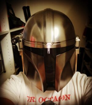 Joe Hahn Instagram - My #beskar steel has arrived. Courtesy of @danieldaekim ,aka Korean Boba Fett.  #starwars #mandalorian