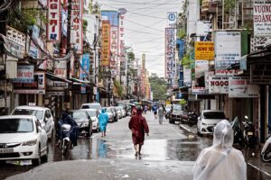 Joe Hahn Instagram - As we ventured into the city of Hue, nature had its own plans.

#HueVietnam