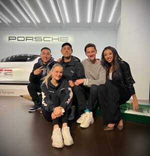 Joe Hahn Instagram - Thank you @porsche @amsterdamberlin @race.service @carterjung @andrew_ftw and #SydneyHamm for a great panel. I’m super excited to be part of @unblocked #NFT to bring to life a way to support car drivers through fan driven #NFTs. Stay tuned for the reveal of @lauramariegeissler #NFT. #porschesxsw #sxsw