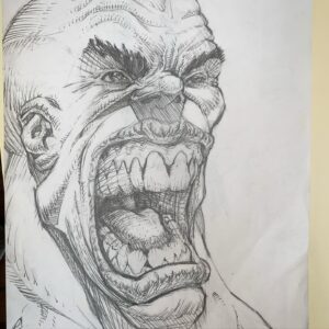 Joe Hahn Instagram - Today’s #mood #sketch for a lovely #Monday.