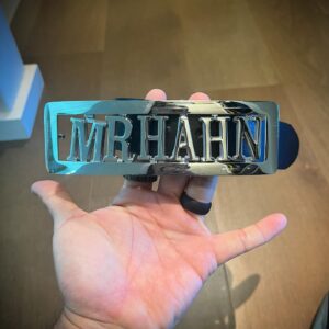 Joe Hahn Instagram - Doing some spring cleaning and found this old belt buckle. Should I keep it?