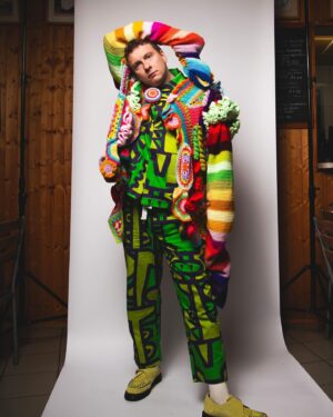 Joe Lycett Instagram - Loved this promo shoot for Late Night Lycett with the gorgeous @mrmattcrockett - we’re back LIVE tomorrow at 10pm on @channel4

Assist @henryjphoto 
Styling @krishanparmar_ 
HMU @nicolefairfield 
Location @bournvillecafe

@carlpalmerpictures