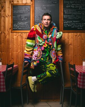 Joe Lycett Instagram - Loved this promo shoot for Late Night Lycett with the gorgeous @mrmattcrockett - we’re back LIVE tomorrow at 10pm on @channel4

Assist @henryjphoto 
Styling @krishanparmar_ 
HMU @nicolefairfield 
Location @bournvillecafe

@carlpalmerpictures