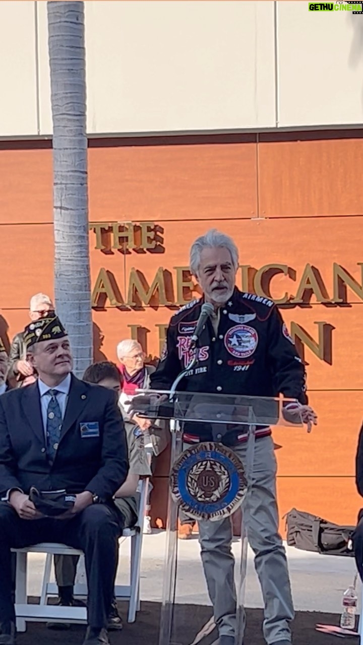 Joe Mantegna - 6.5K Likes - Proud to be part of the re-opening celebration of American legion post, 283 in Pacific Palisades, California.
#americanligion #military #veterans #activeduty #dedicationceremony #pacificpalisades #joemantegna