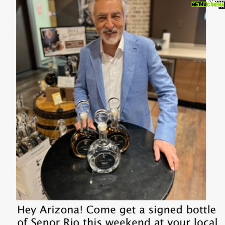 Joe Mantegna - 8K Likes - Arizona! Iām headed your way! @senorriotequila @totalwine