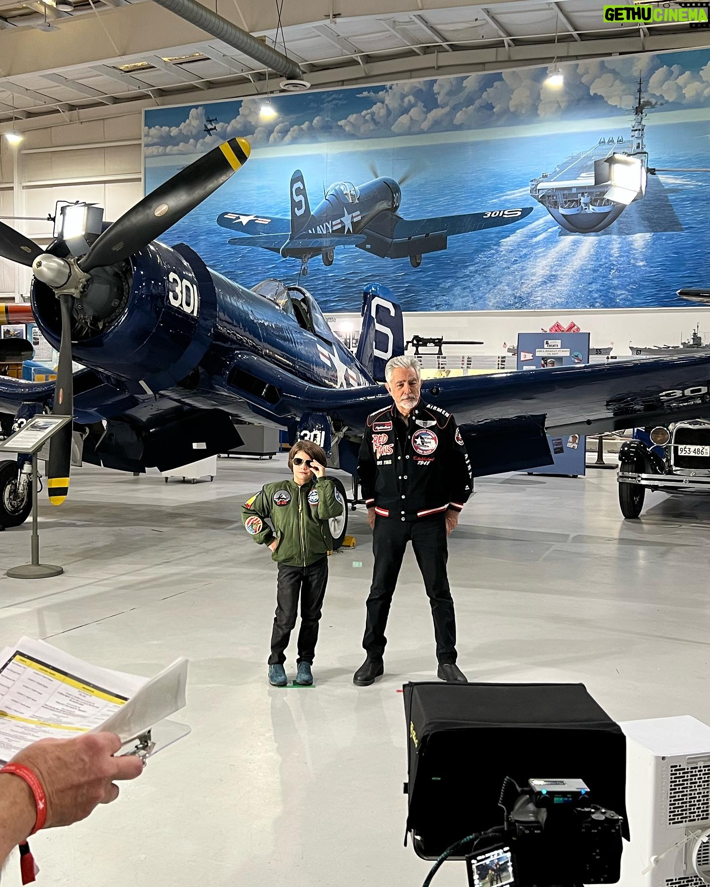 Joe Mantegna - 8.9K Likes - At the @psairmuseum filming a commercial for the museum. If you havenāt been I highly recommend a day exploring history.