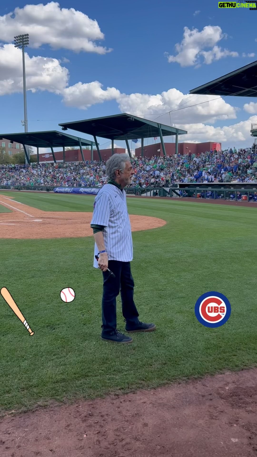 Joe Mantegna - 9.4K Likes - Go Cubs! #cubs #joemantegna #criminalminds #paramountplus #chicago #baseball #mlb