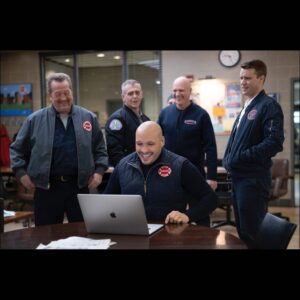 Joe Miñoso Instagram - Can’t wait for you all to see what we are smiling about!  #chicagofire is all new tonight!