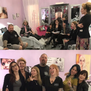 Joe Miñoso Instagram - I couldn’t possibly be any prouder or more excited to post about the tremendous journey my gorgeous wife has embarked on.  @areolarestorativetattoo provides nipple tattoos of the absolute highest quality to breast cancer warriors.  It paints a pathway for survivors to regain self confidence and reclaim their bodies.  This is an art form.  One that changes lives.  My beautiful wife Murphy has chosen this career path for the next chapter in her journey.  If you know her you know exactly how perfectly suited an artist she is for this beautiful, sensitive, & compassionate work.  I can’t wait to watch you blossom my love.  Follow her journey with me @murphyminoso #breastcancerwarrior #breastcancerawareness #breastcancersurvivors #areolarestorativetattoo #nipplesonfleek @davidallen