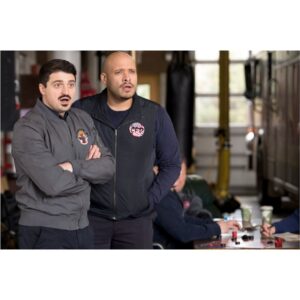 Joe Miñoso Instagram - Find out what makes OTIS react this way tonight on the finale of Chicago fire.. (Hint: you can’t see my other hand) 🤭 #nbcchicagofire #finale