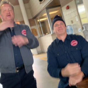 Joe Miñoso Instagram - Uh ah CROSSOVER!  Uh ah CROSSOVER! #onechicagocrossover #onechicago #chicagofire @randyflagler @christianstolte @squad2tony