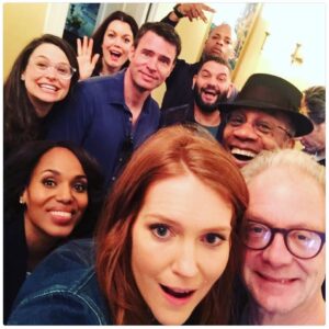 Joe Morton Instagram - For some things, 100 is old. For #Scandal, 100 is so much f*cking fun! #Scandal100 #TGIT