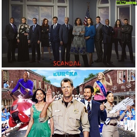 Joe Morton - 858 Likes - Years ago, in #Eureka, I was surrounded by TV geniuses. Today, still surrounded by TV geniuses, but for real. Happy #Scandalversary :-)