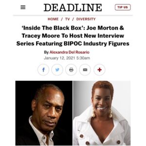 Joe Morton Instagram - Thrilled to announce this new series, #InsideTheBlackBox, premiering on June 19th #Juneteenth on CracklePlus @crackle_tv, hosted by yours truly & @thespiritedactor. (via @deadline)