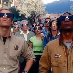 Joe Morton Instagram - Eureka! That's where I left my glasses. #SolarEclipse2017 #solareclipse #eureka