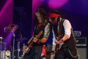 Joe Perry Instagram - The Hollywood Vampires are taking over Europe!!

Tickets still available: www.HollywoodVampires.com

📷: @theaaronperry 

‪#alicecooper #johnnydepp #joeperry #tommyhenriksen #glensobel #chriswyse #buckjohnson #HollywoodVampires‬